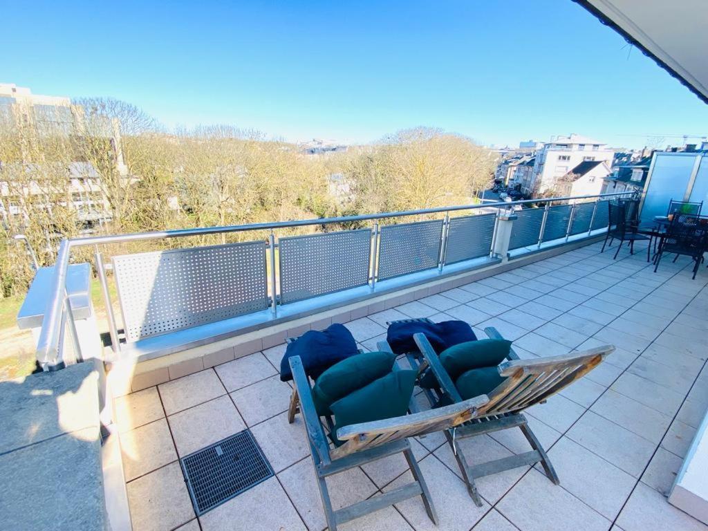 Big Penthouse 2 Bedrooms In Center With Parking And Largeterrace-41 Luxembourg Extérieur photo